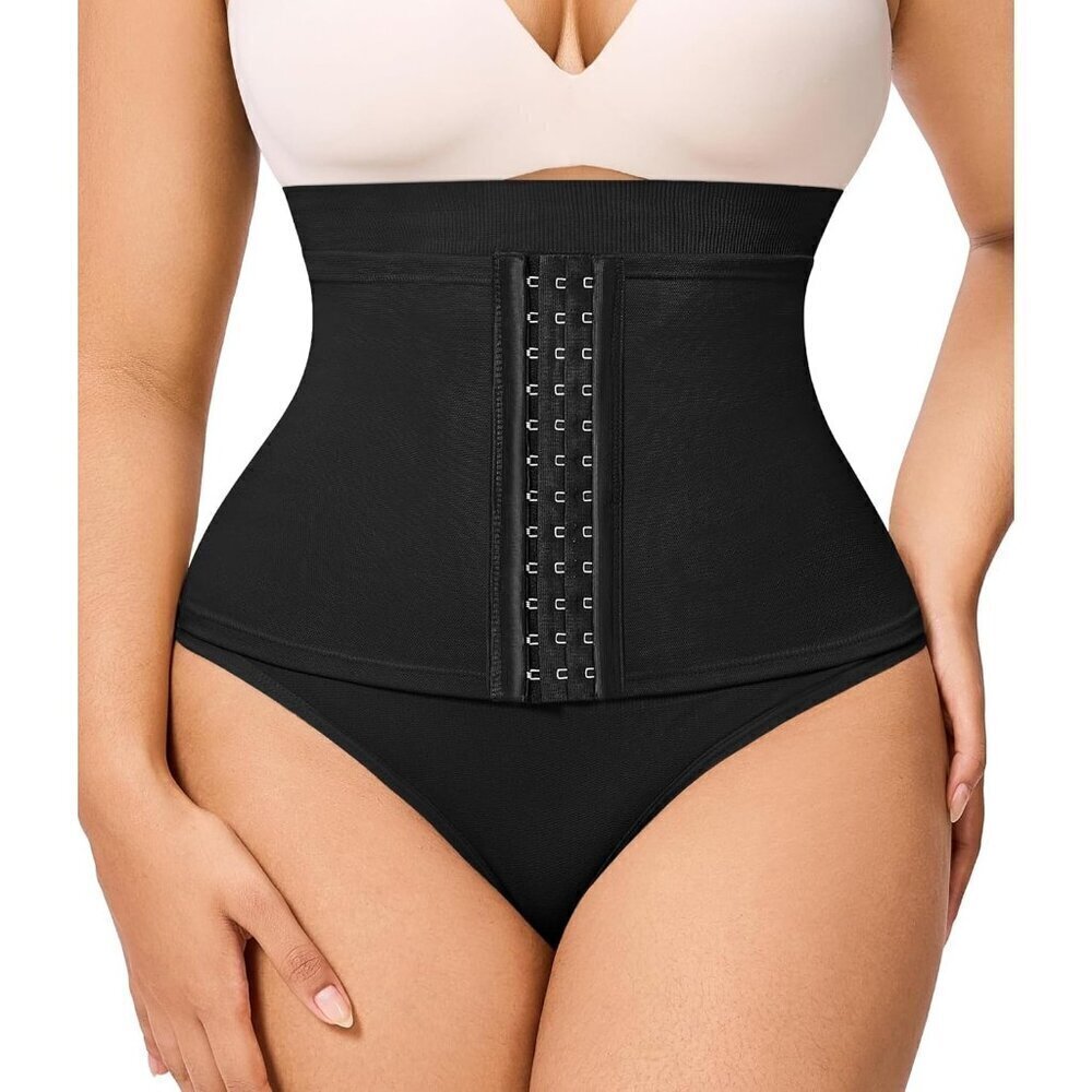 Shapewear Tummy Control Waisted Body Shaper Thong Shaping Panties for Women